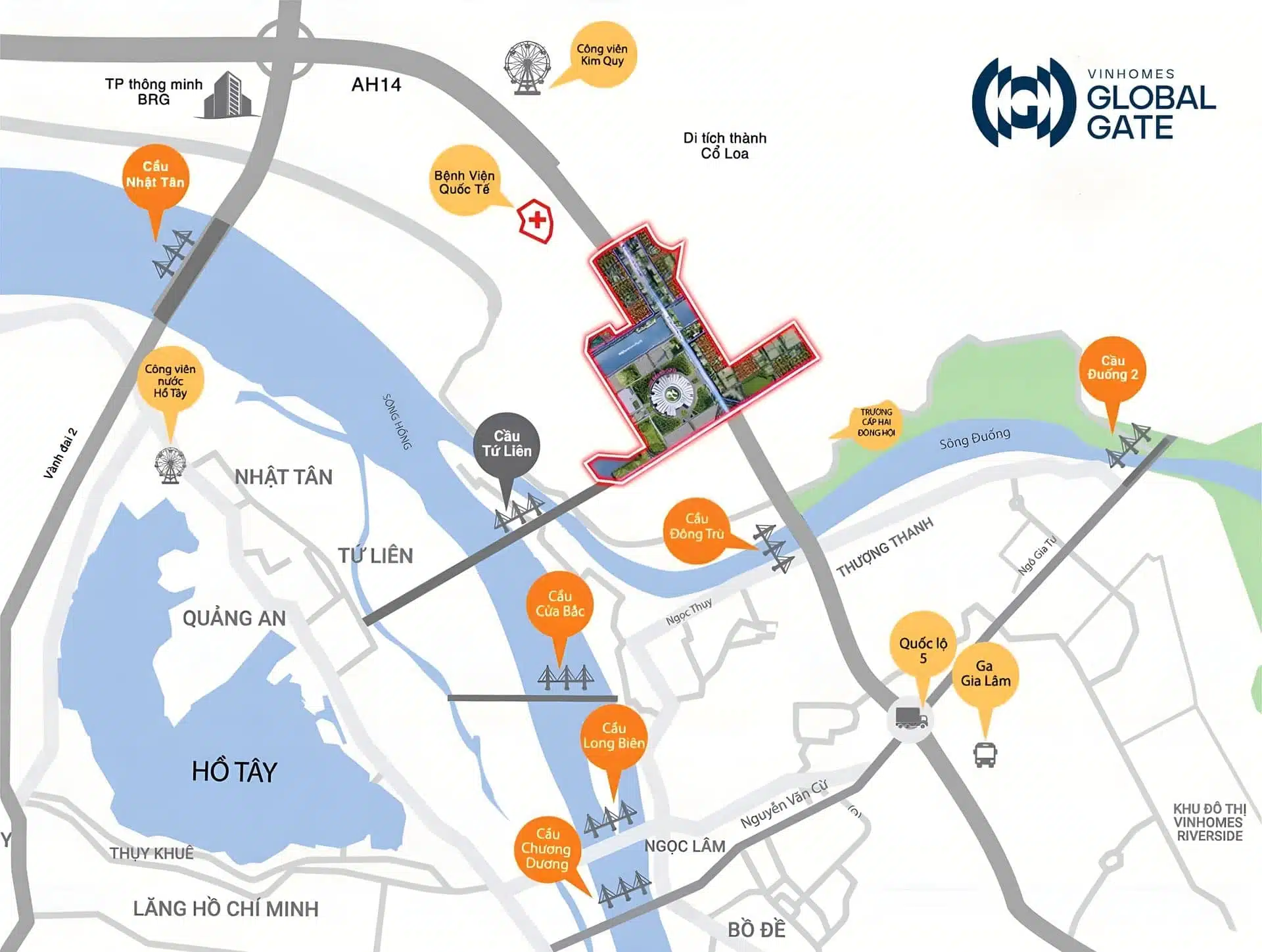 VỊ TRÍ DỰ ÁN MASTERI GRAND AVENUE